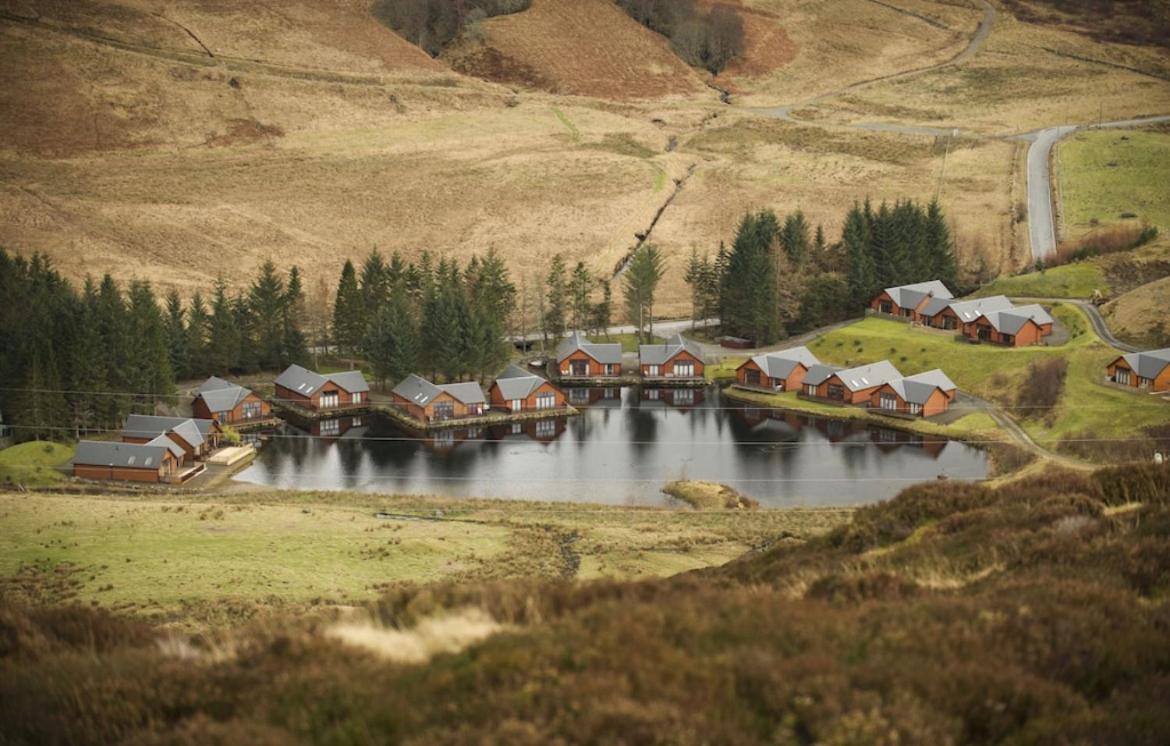 Na Craigean Lodge Glengoulandie Exterior photo